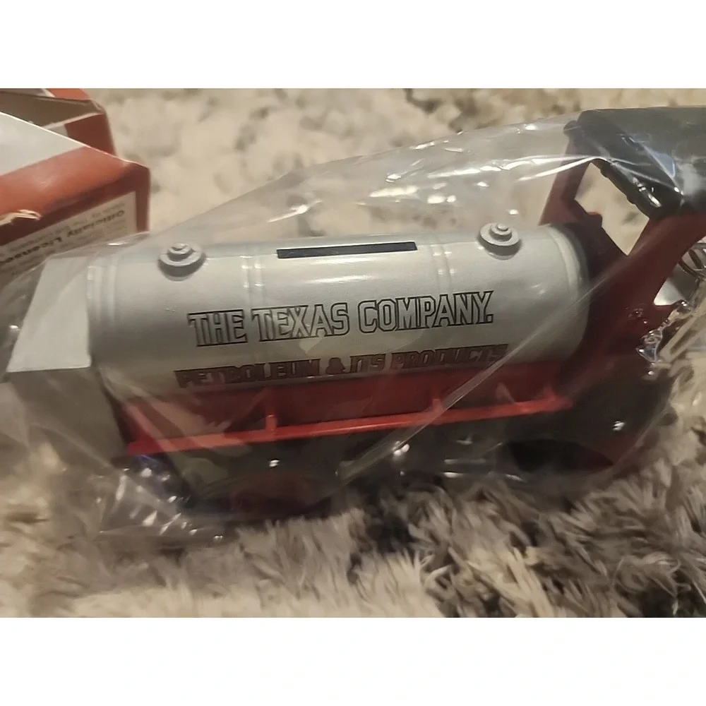 VINTAGE 1995 ERTL‎ 1910 TEXACO MACK TANK TRUCK DIE-CAST BANK WITH KEY NEW